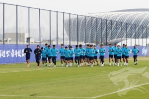 武汉三镇训练掠影：做好自己，拼搏与共