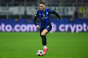 泽林斯基：国米在领先之后应该踢得更好，我的进球来自助教的建议