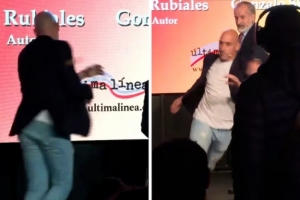 新书发布会被叔叔扔鸡蛋，鲁比亚莱斯：他显然精神状态不稳定